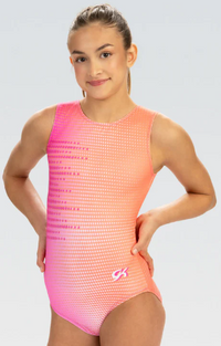 E5304 - Adults Berry Swirl Tank Gymastics Leotard