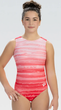 E5289 - Adults Oasis Glow Tank Gymnastics Leotard
