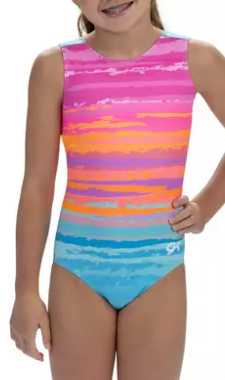 E5283 - Adults Glow Tank Gymnastics Leotard