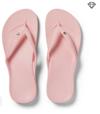 Archies Arch Support Flip Flops with Crystal