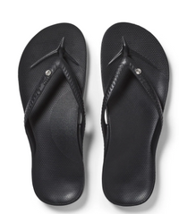 Archies Arch Support Flip Flops with Crystal