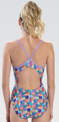 0510BU - Uglies Build-me-up V Back Swimsuit