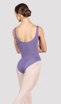 L4265 - Tuck Detail Scoop Back Tank Leotard
