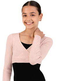 CZ30019 - Girls Fixed Wrap Sweater