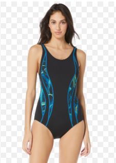 G2K405 Scoop Neck Chlorine Resistant Swimsuit