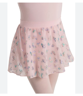 12066C Child Butterfly Pull On Skirt