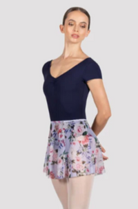 R0241 - Adult Bloch Floral Pull On Skirt