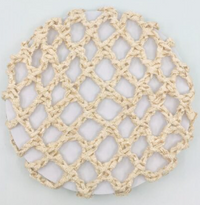 AZ0031 -  Adult Crochet Hair Bun Cover