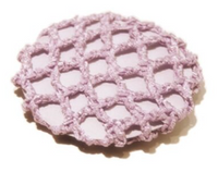 AZ0031 Child Crochet Hair Bun Cover