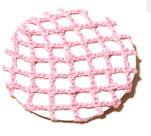 AZ0031 -  Adult Crochet Hair Bun Cover