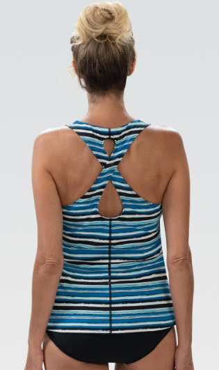 4G00 Tankini Top  - Womans' Aquashape HARBOUR Print