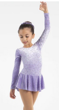 2723 Childs Long Sleeve Skating Dress